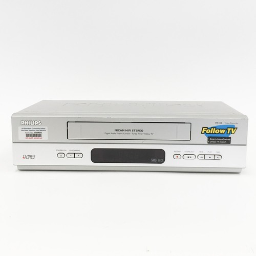 Philips vr550 vhs vcr - vhs,