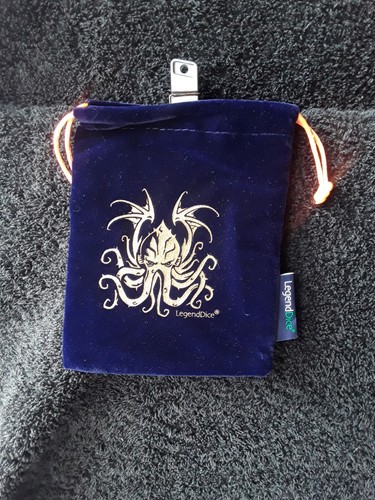 Legend dice blue velvet - dice,
