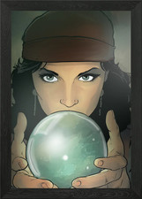 Fortune Teller with Crystal
