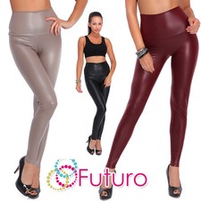 High Waist Leggings Mat Wet
