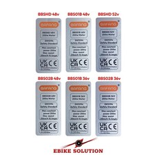 3x BAFANG 250w 48V/36v BBS02