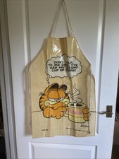 Vintage Garfield PVC Apron-