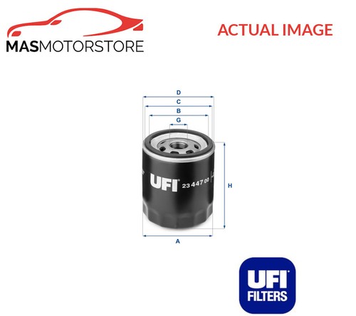Engine oil filter ufi 2344700 - filter,