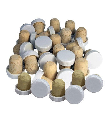 White plastic topped reusable - plastic,