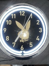 Playboy Bunny Wall Clock LED