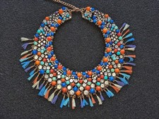 Stunning Colourful Collar BOHO