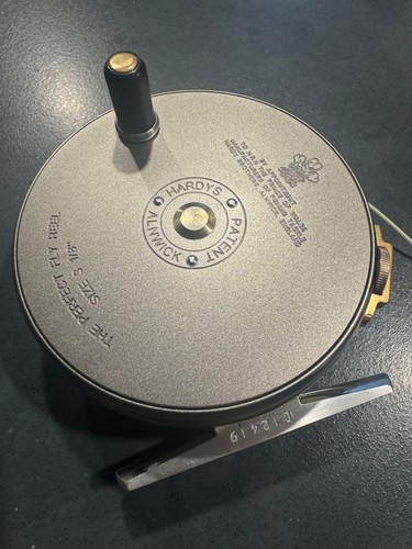 Hardy 1912 perfect fly reel - fly,