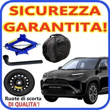 Ruotino Di Scorta 5Fori Da 18 Per Toyota Yaris Cross Con Kit Cric + Chiave Sacca