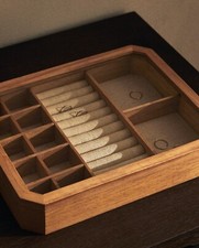 zara home jewellery box wooden vintage
