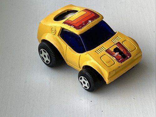 Lintoy vintage yellow diecast - lintoy,
