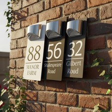 House Number Plaques