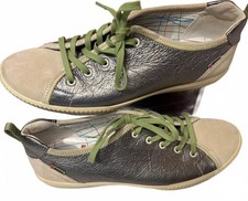 ECCO Leather shoes Grey Green
