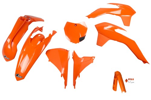 Orange ufo plastic - orange, kit