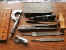 Watchmaker Tools, Micrometers, Files Etc, Vintage Tools #O989