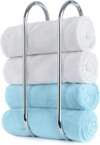 Livivo wall mounted towel - towel, rack
