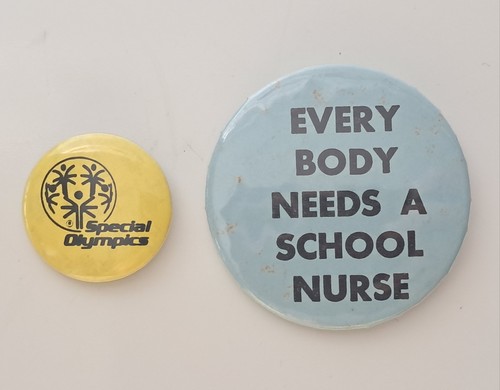 Vintage pinback buttons - buttons, 2