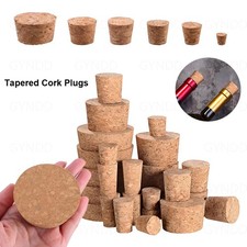 Tapered Cork Plugs Wooden Wine