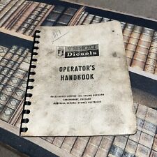 ROLLS ROYCE Diesels Engine Owners Workshop Manual #TSD 802 Fifth Issue