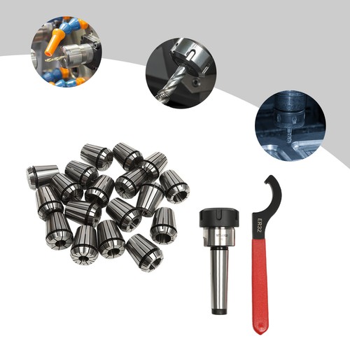Er32 collet 18pc set - 18pc, mt3