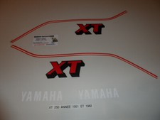 XT 250 Yamaha Emblems/Stickers