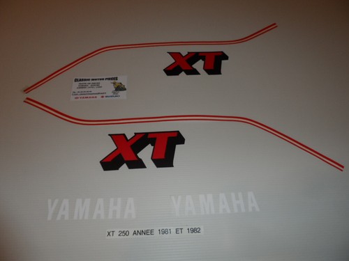 250 yamaha emblems - xt,