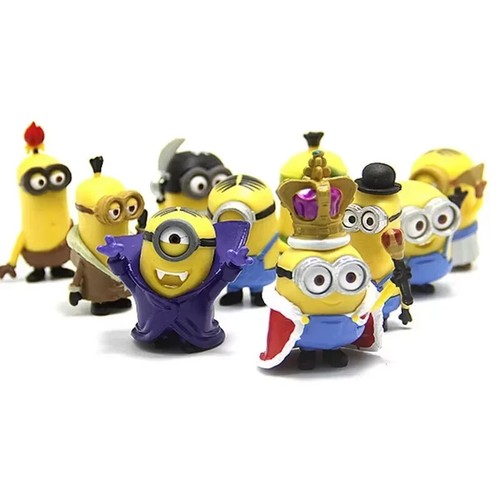 10pcs mini minions - minions, despicable