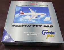 Gemini Jets GJBAW024 1:400 Scale British Airways Boeing 777-200 - G-YMMA