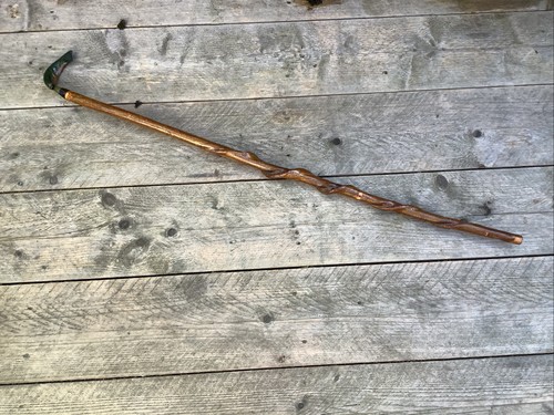 Stunning vintage hiking stick - vintage,