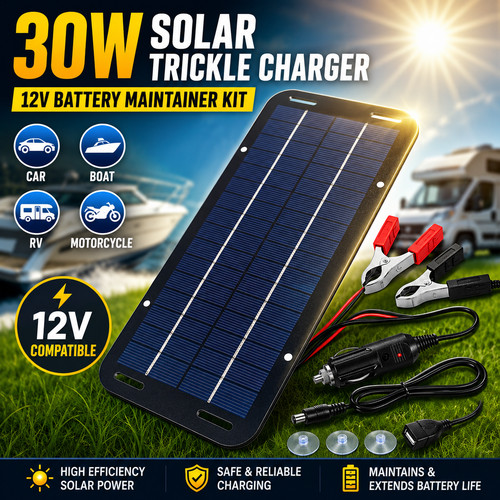 30w solar panel 12v - solar,