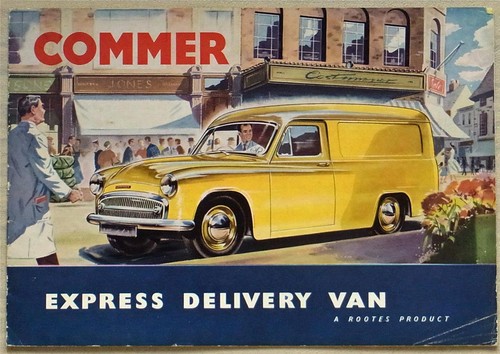 Commer express delivery van - commer,