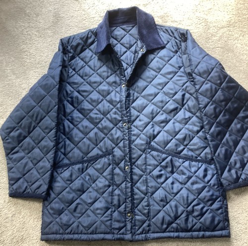 Mens quilted navy - mens,