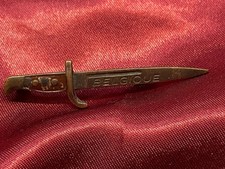 Lovely WW1 Bayonet Sweetheart Brooch w/fixing Belgique