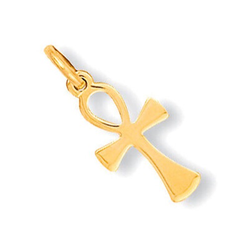 Yellow gold ankh - cross, british