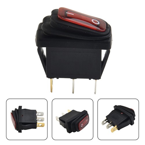 Kcd3 3pin rocker - 3pin,