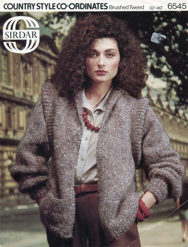 Sirdar 6545 lady jacket mohair - 6545,