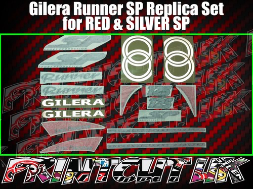 Gilera runner stickers - runner,