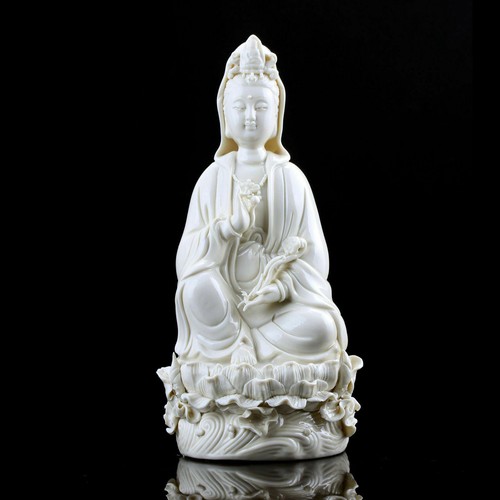 Chinese dehua porcelain - dehua, lotus