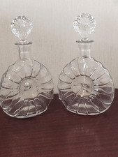 Vintage Baccarat Remy Martin Crystal Decanters Pair