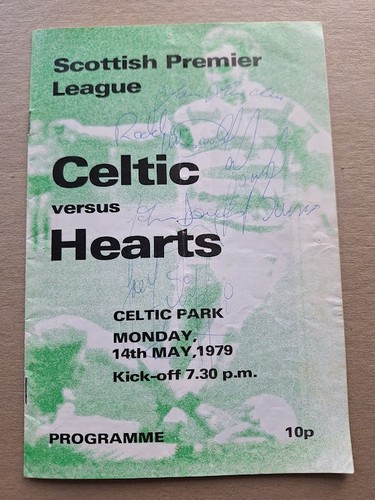 Rare celtic memorabilia - celtic, 1979