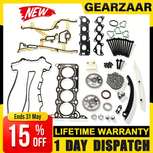 Head gasket set timing chain - head,