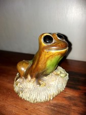 Vintage Pottery Frog Ornament