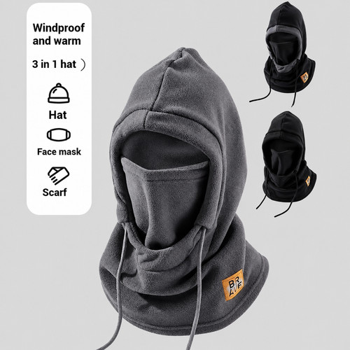 3in1 windproof winter warmer - 3in1,