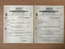 Vintage Gaskell Chambers bar fitters price list, optics, beer taps Lydney police