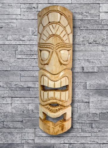 Wall hanging tiki mask - mask,