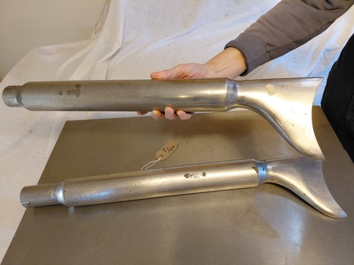 Fishtail silencers hrd p - fishtail,