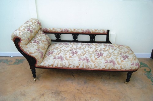Antique victorian chaise - antique,