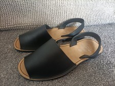 Avarca Menorquina Black