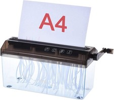 Malayas A4 9" Paper Shredder