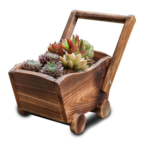 Garden modern wooden - garden, wheel