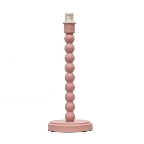 Bobbin blush pink table lamp - blush,